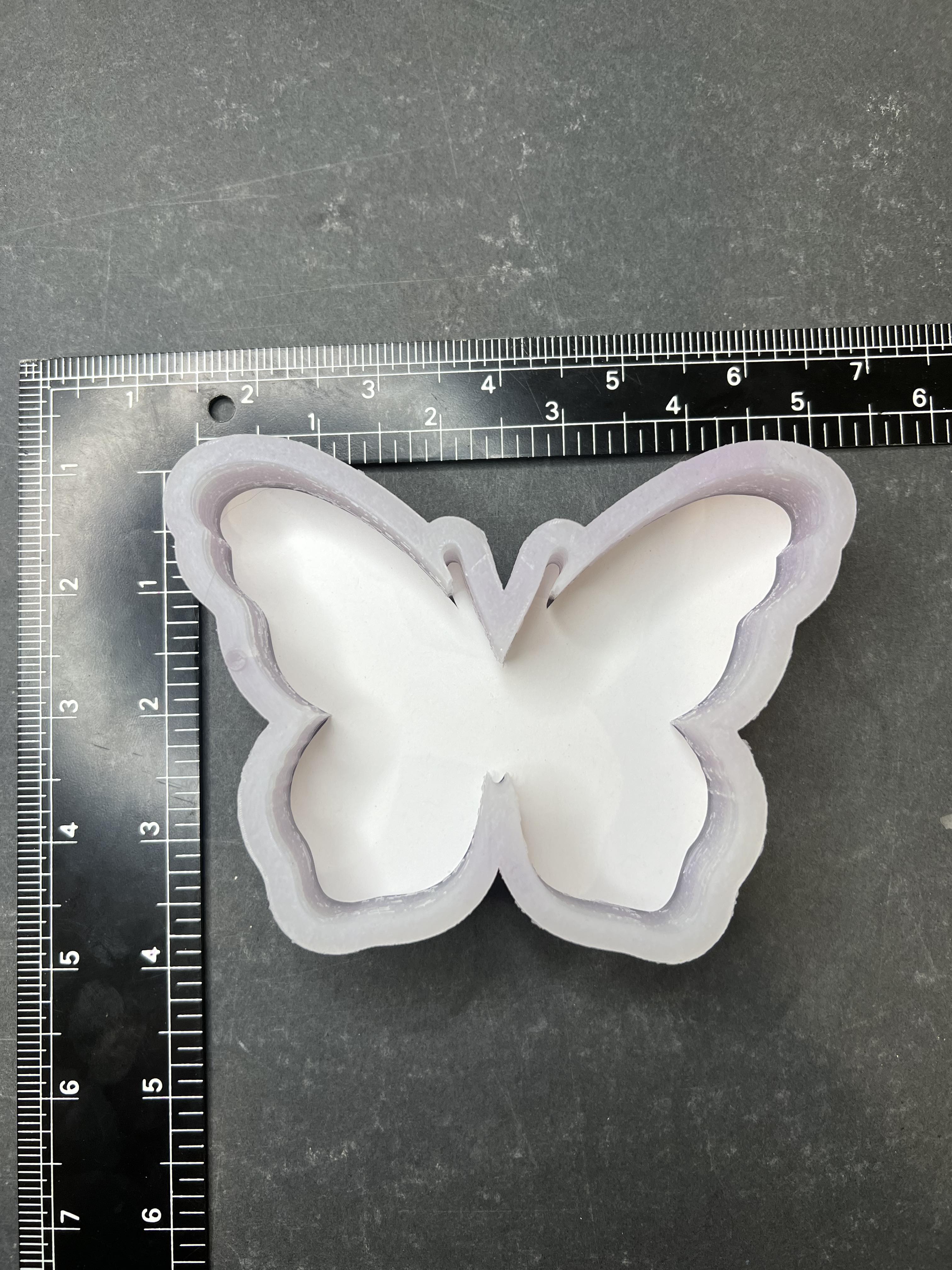 (B905) Punchy.Butterfly Cardstock Silicone Mold