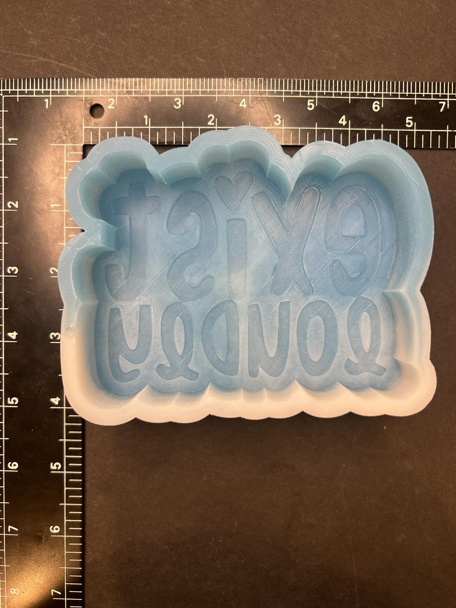 (A838) Exist Loudly Silicone Mold