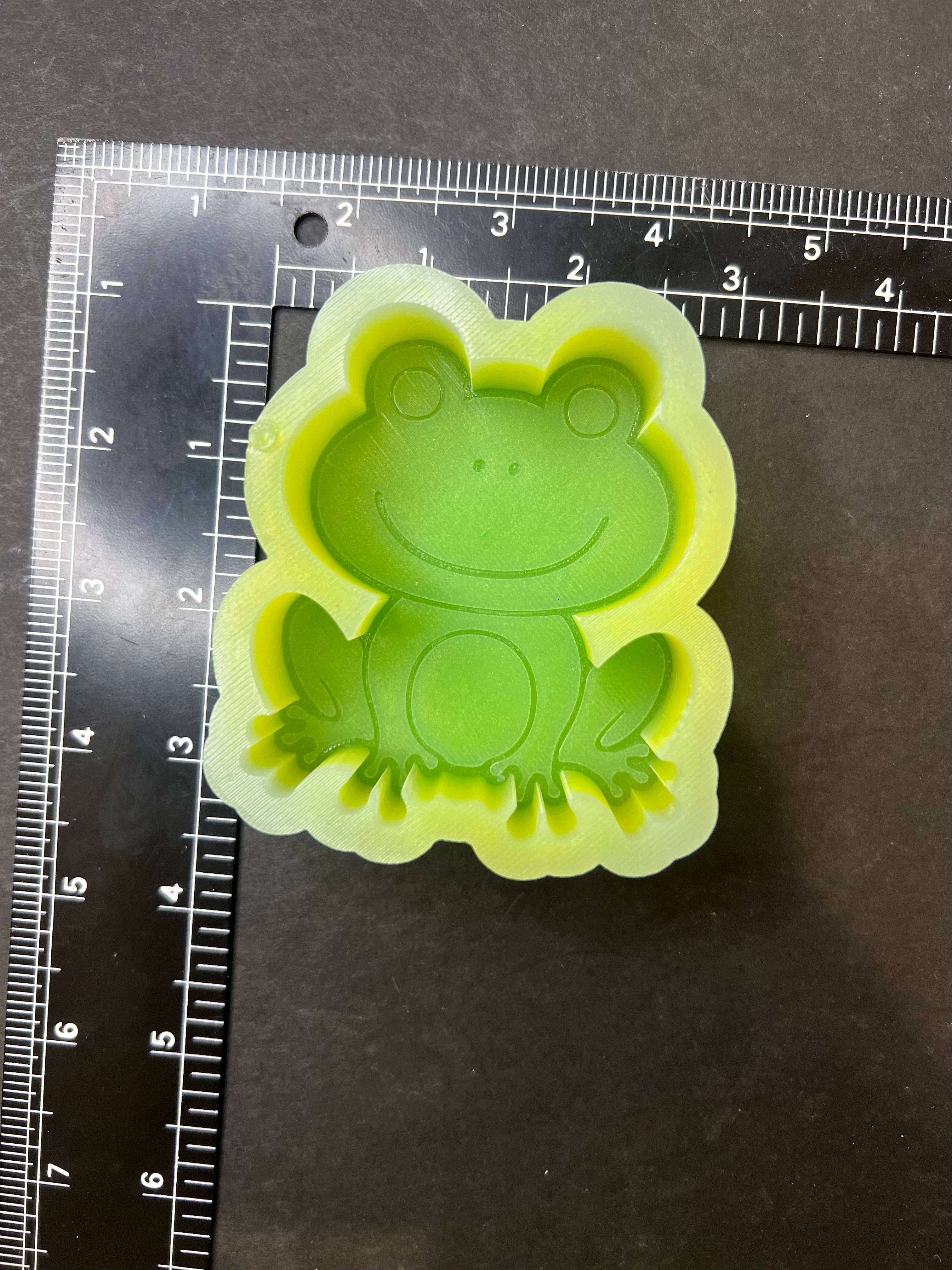 (B143) Simple Frog Silicone Mold