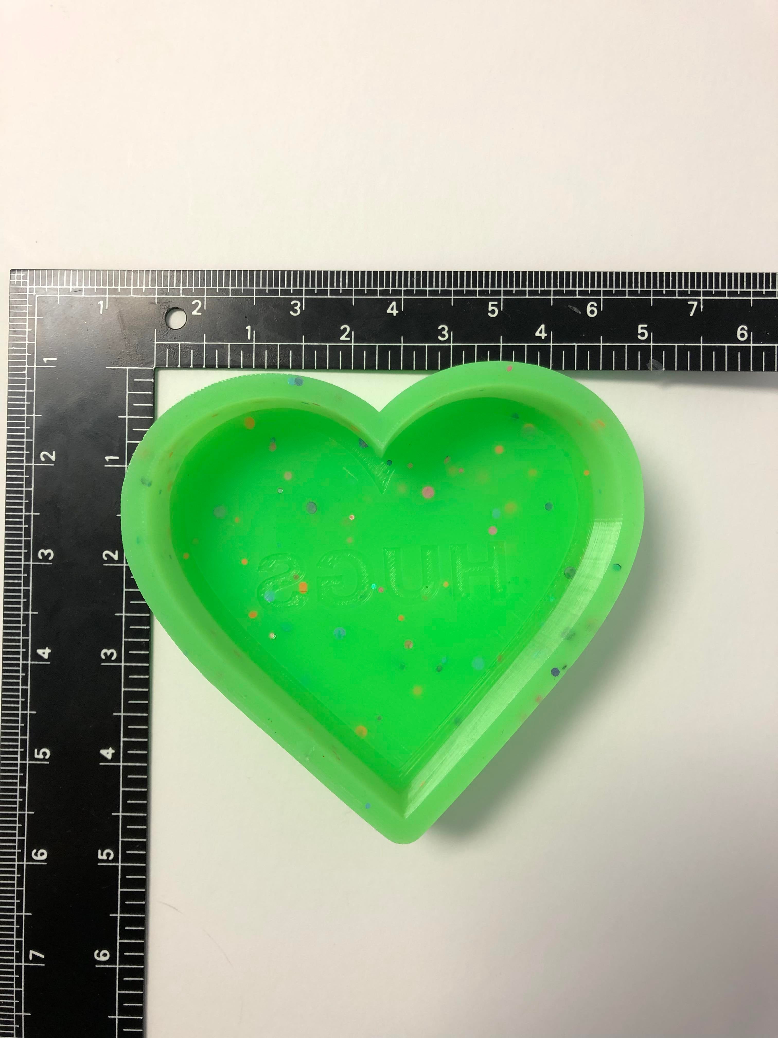 XOXO & BE MINE Heart Silicone Mold / Heart Silicone Mold