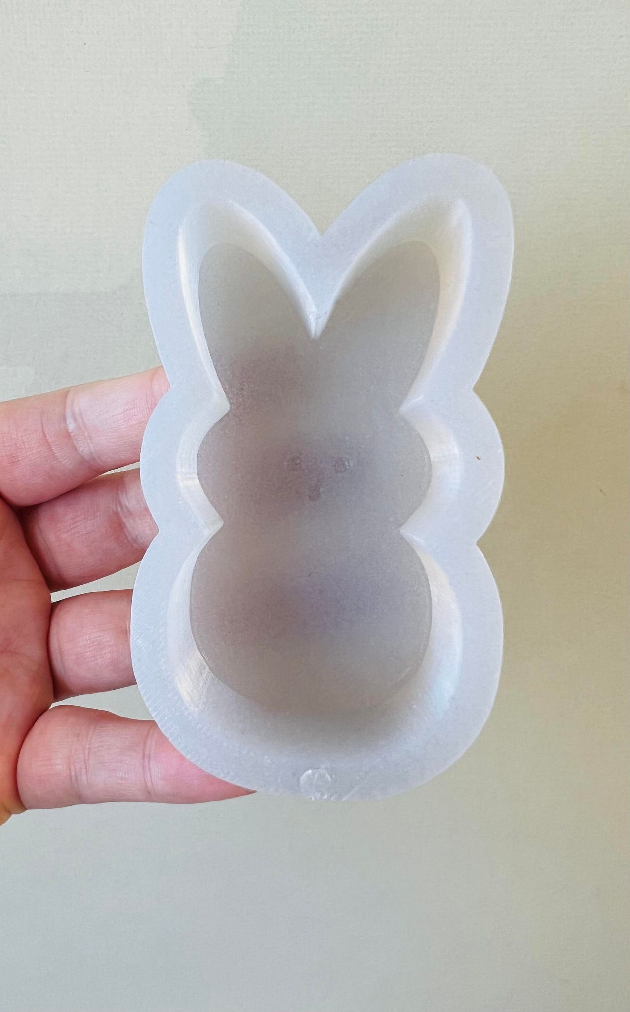 (B407) Easter Bunny Peep Silicone
