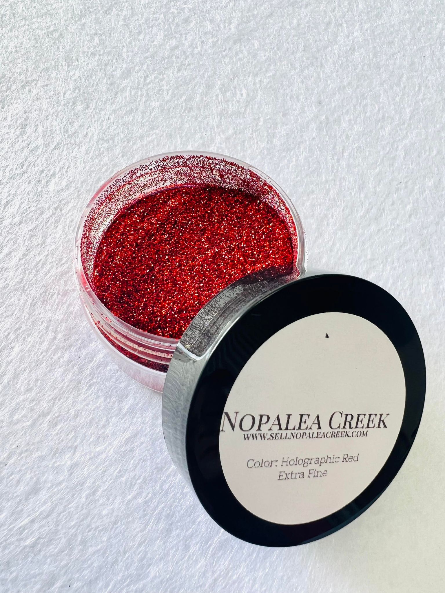Holographic Red Extra Fine Glitter