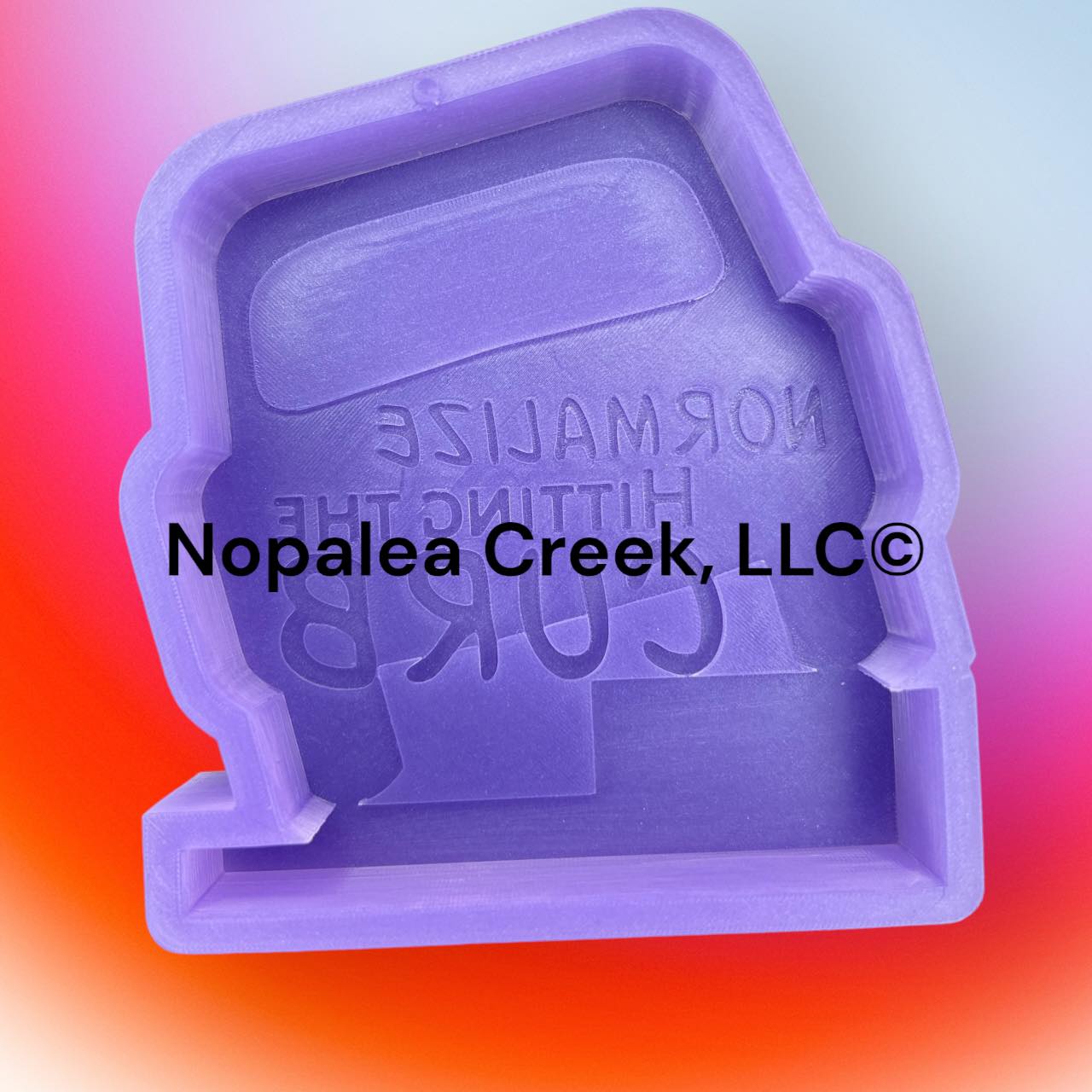 (A1002) Normalize Curb Silicone Mold©