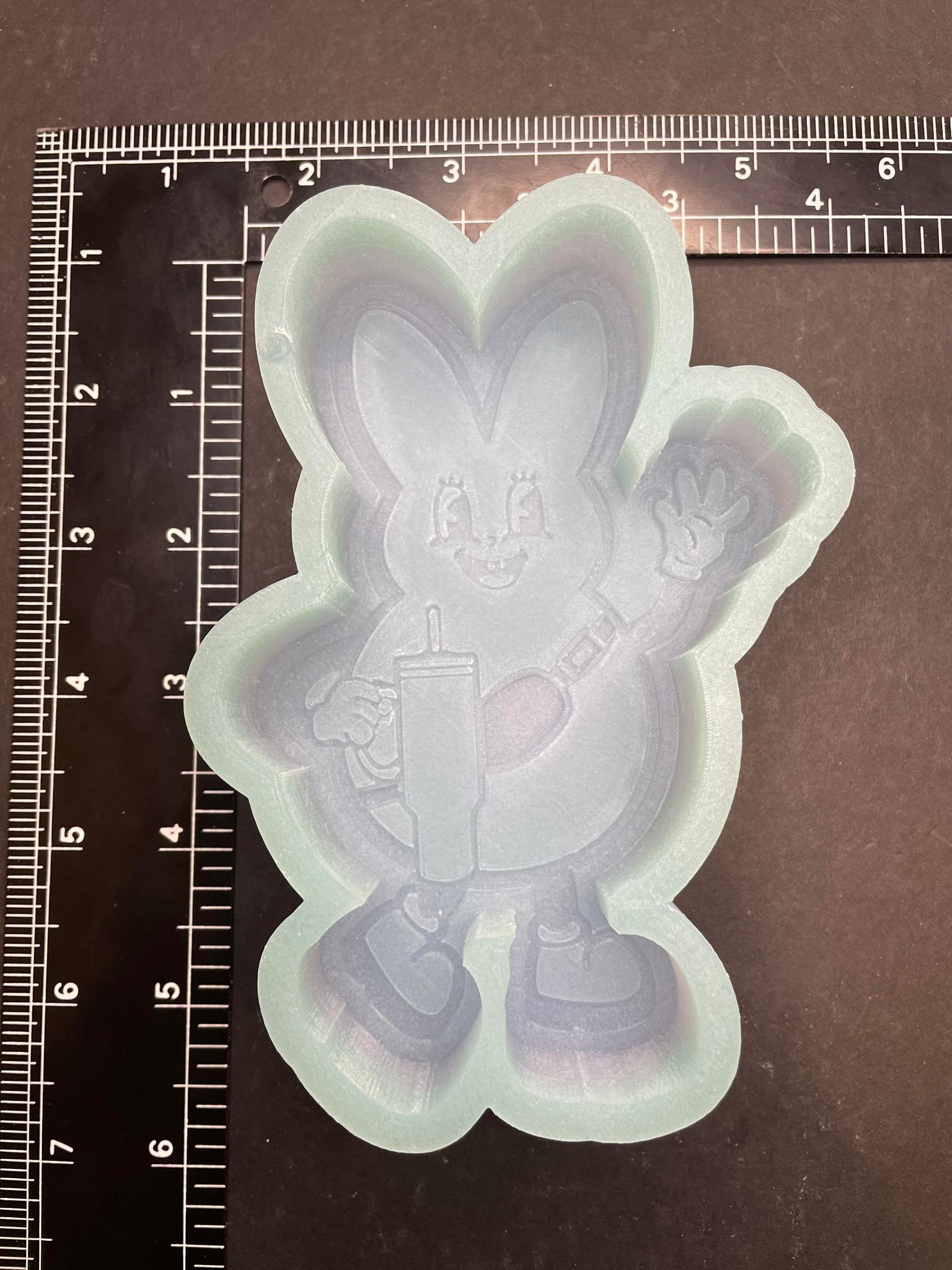 (B1634) Boujee Bunny Silicone Mold